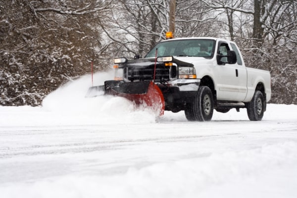 Commercial Snow Plowing Services